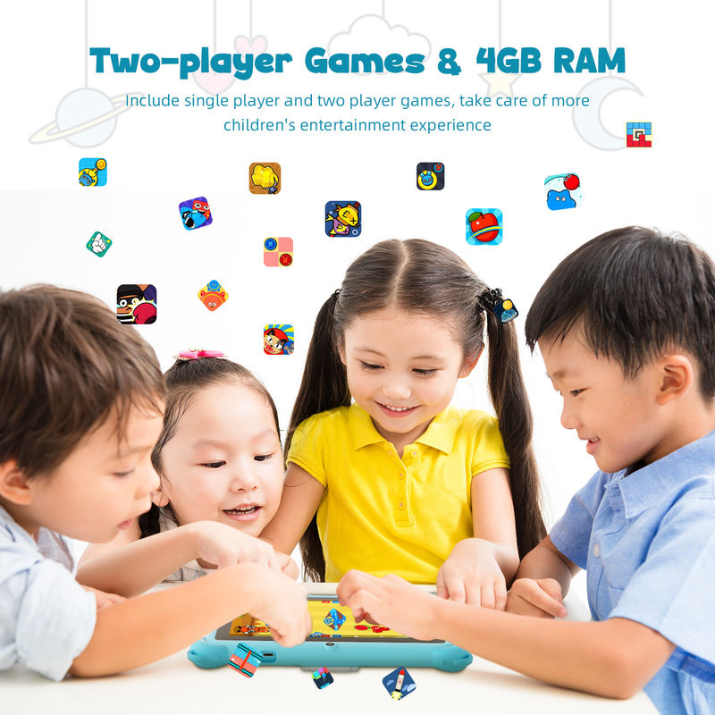 Les plus récentes tablettes C Idea 4+32GB Android 13 Tablet Kidspad avec APP éducative CM91 bleu