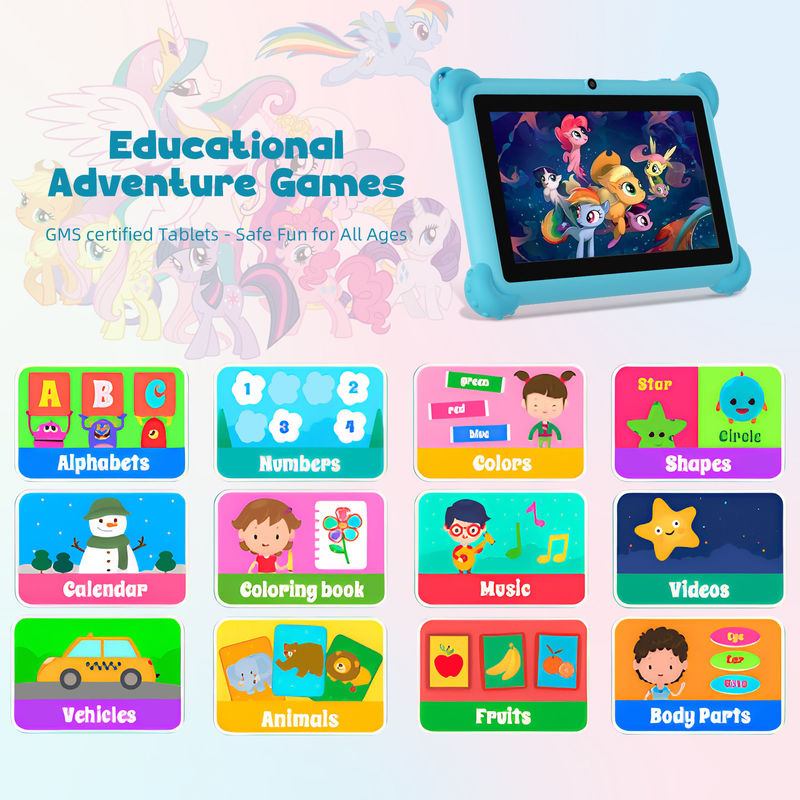 Les plus récentes tablettes C Idea 4+32GB Android 13 Tablet Kidspad avec APP éducative CM91 bleu