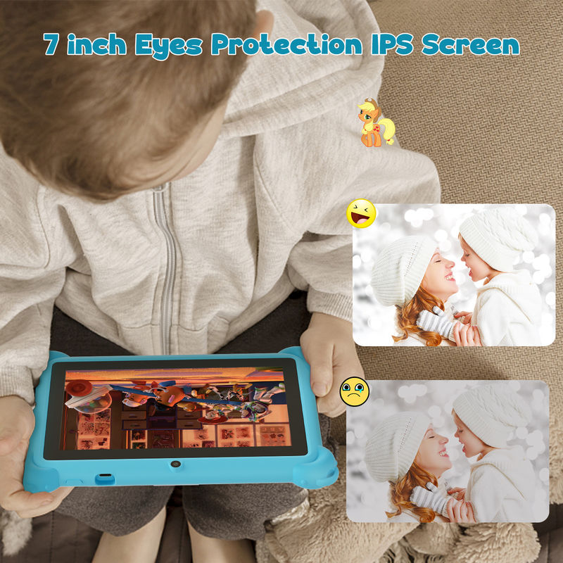 Les plus récentes tablettes C Idea 4+32GB Android 13 Tablet Kidspad avec APP éducative CM91 bleu