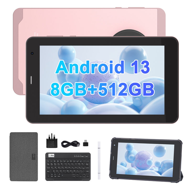 C Idea 7 pouces Android Tab, 8+512GB, Quad Core, Tablette éducative parfaite pour les étudiants