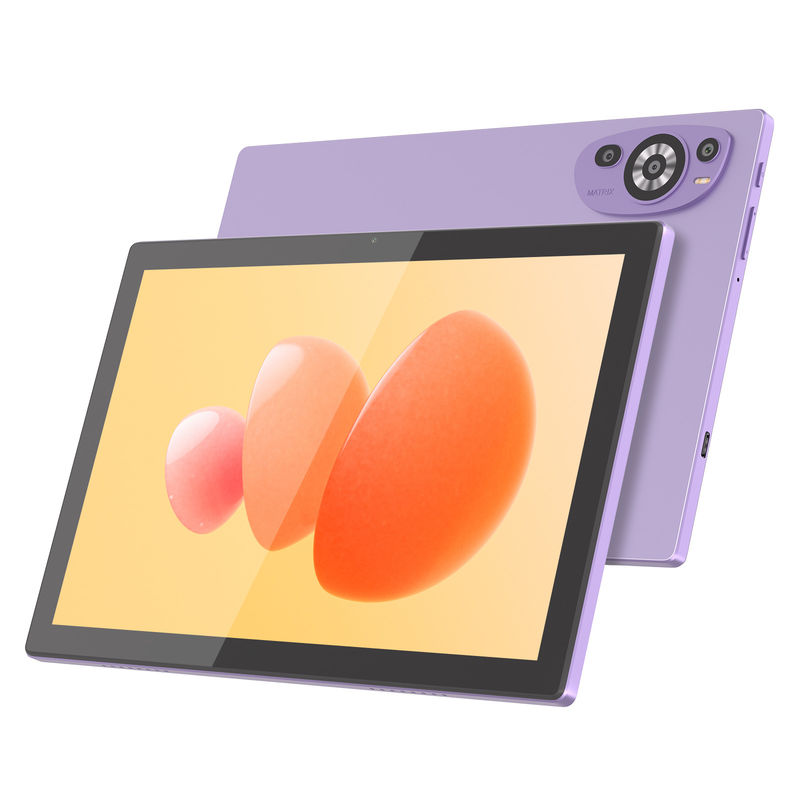C Idea 10 pouces Android 14 Tablette éducative 512 Go pour les étudiants avec support SIM CM8200Plus violet