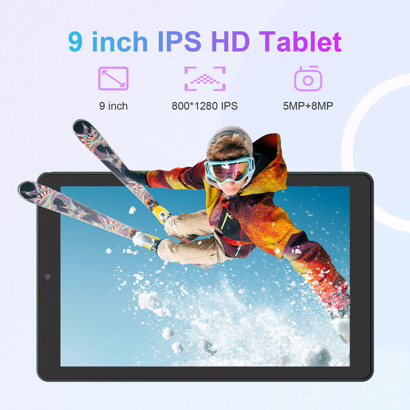C Idée Tablette WIFI de 9 pouces 800x1280 IPS Tablette à écran tactile avec stylet CM935 vert