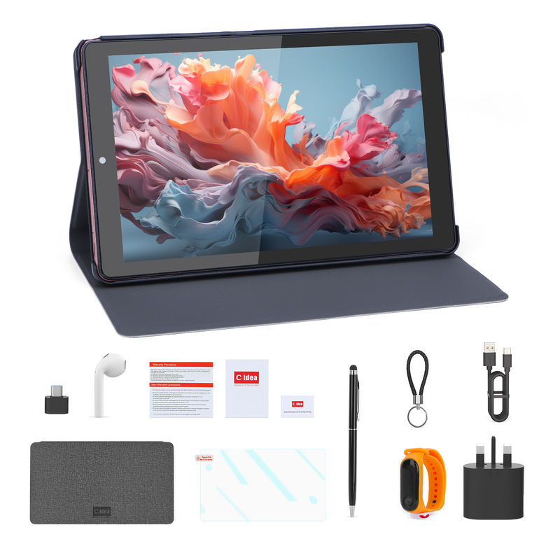 C idée Tablette Android IPS Écran avec support SIM 9 pouces Tablette PC pour les adolescents CM935 rose