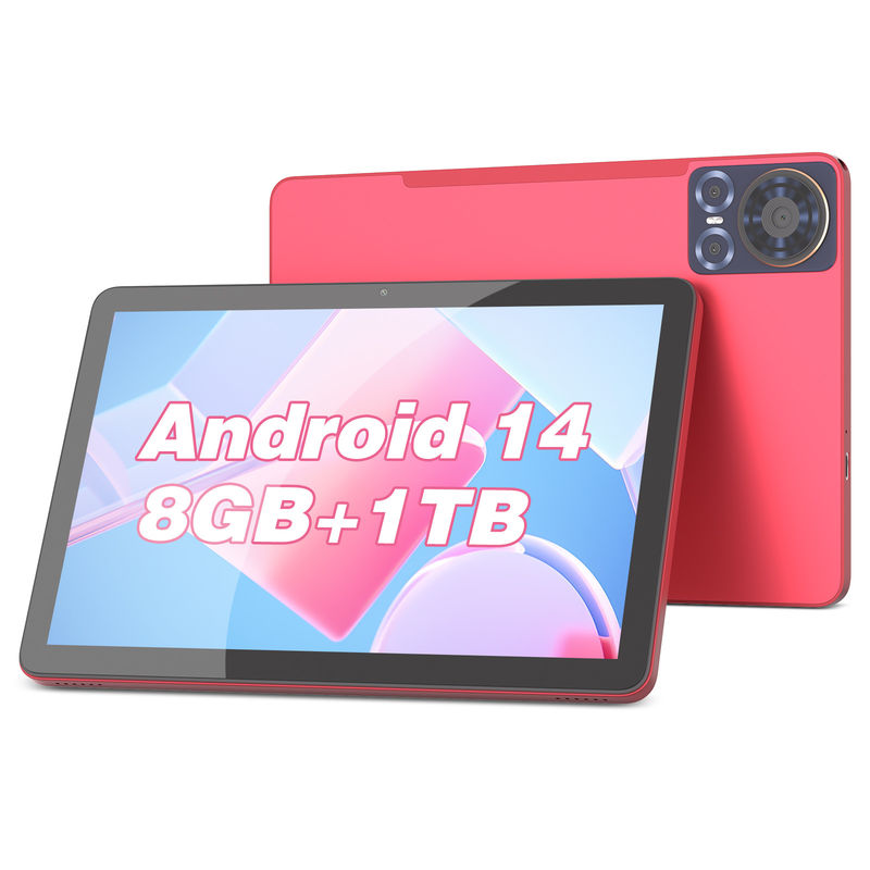 C Idée 10.1 pouces 5g Tablette 8GB RAM Tablette à écran tactile PC pour l' éducation CM8300 Plus Rouge