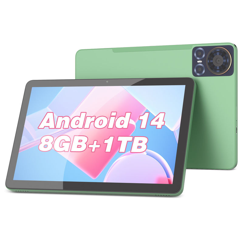 C Idea Android Tablette 5G avec clavier de support Sim 10,1 pouces Tablette PC CM8300 Plus Vert