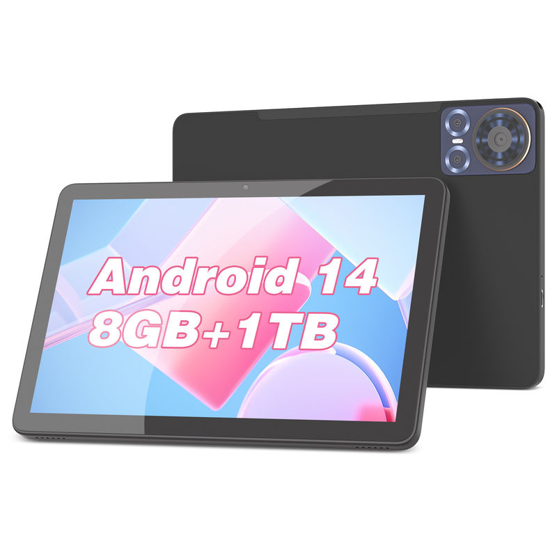 C Idée Tablette LTE 5G 10,1 pouces avec fente pour carte SIM Tablette Android éducative PC M8300 Plus Noir