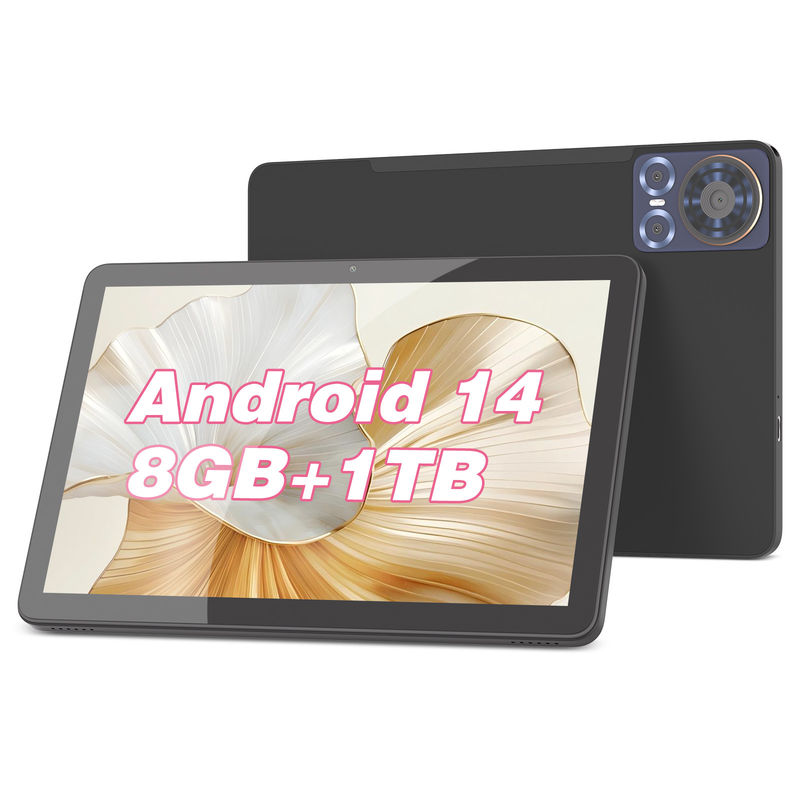 C Idée Tablette 5G LTE de 10,1 pouces avec carte SIM Fente d'écran tactile Tablette Pc M8300 Plus Noir
