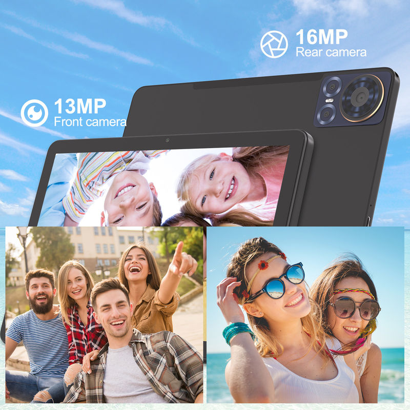 C Idée Tablette 5G LTE de 10,1 pouces avec carte SIM Fente d'écran tactile Tablette Pc M8300 Plus Noir