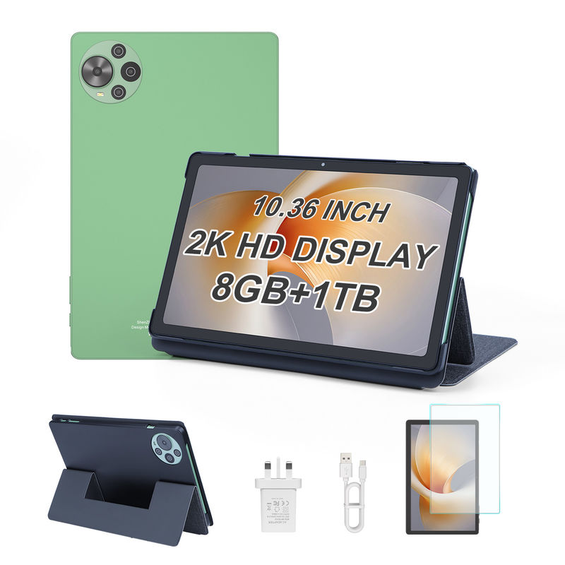 C Idée Nouveau écran tactile de 10,36 pouces Tablette Android avec double SIM CM10500 Plus vert