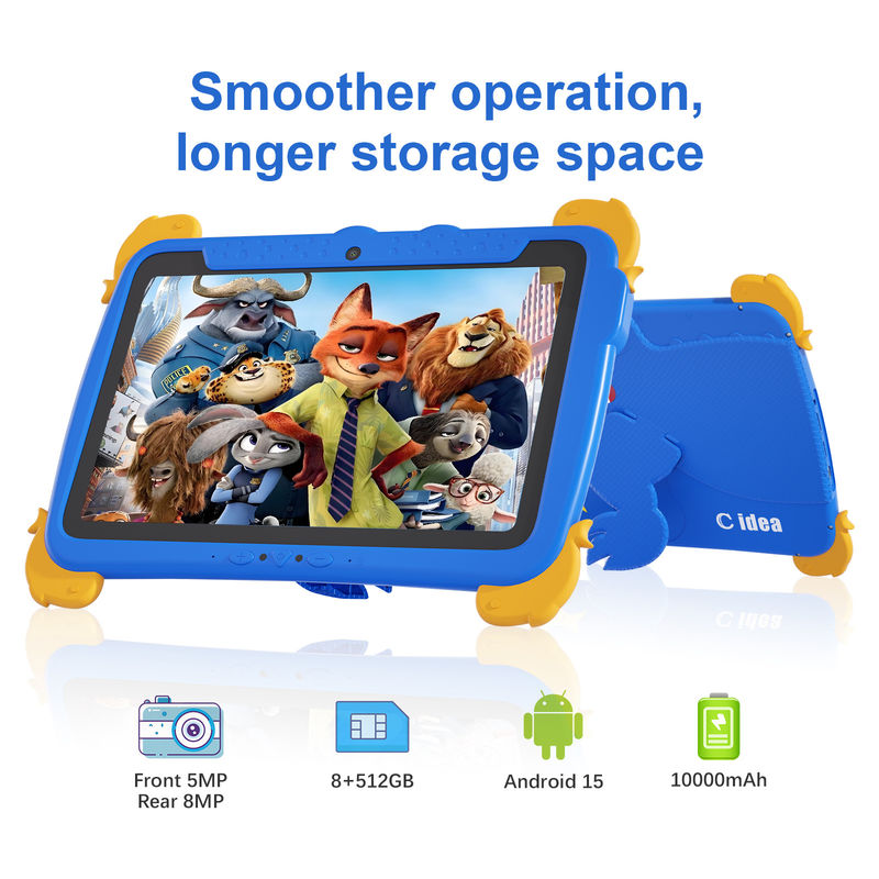 C idée Tablette 10,1 pouces Kidspad Android 15 Processeur quad-Core et contrôle parental CM10000plus