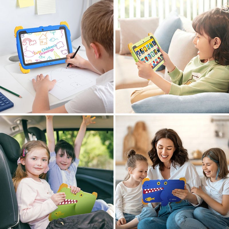 C idée Tablette 10,1 pouces Kidspad Android 15 Processeur quad-Core et contrôle parental CM10000plus