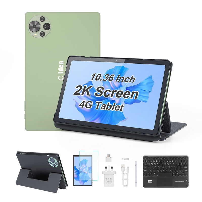 Tablette PC Android 14 C idea 10,36 pouces, tablette éducative pour étudiants avec double SIM