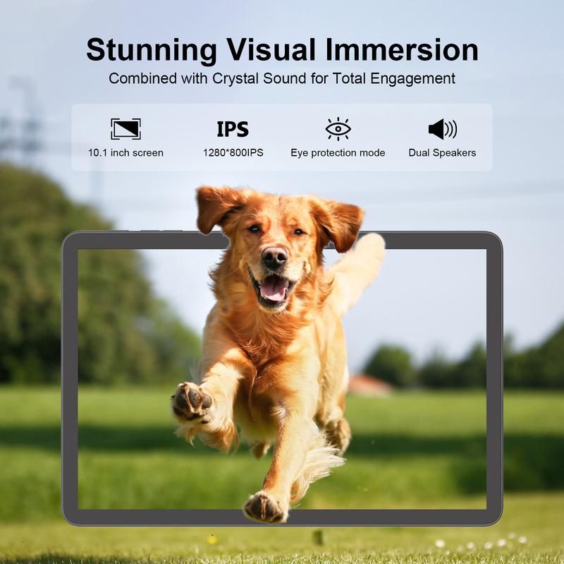 C Idea 10,1 pouces Tablet PC Android 15 Tablet avec clavier et souris CM8800plus gris