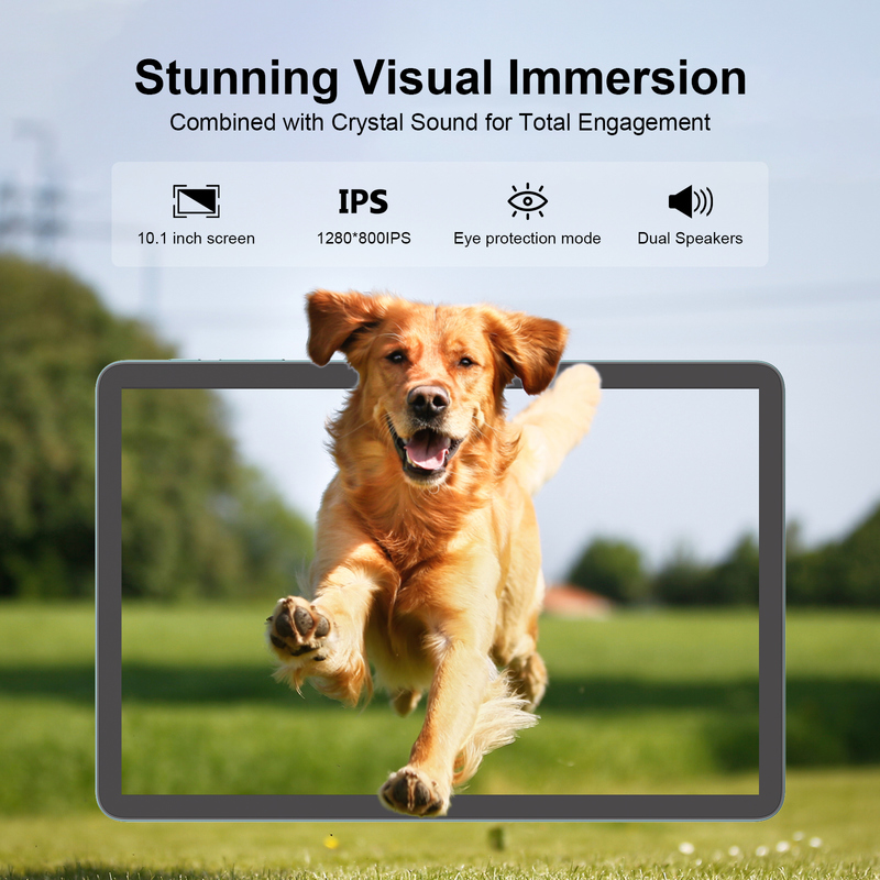 Tablette C Idea 10,1 pouces, processeur MTK, WIFI, tablette Android avec prise en charge de 2 SIM, CM8800plus Bleu
