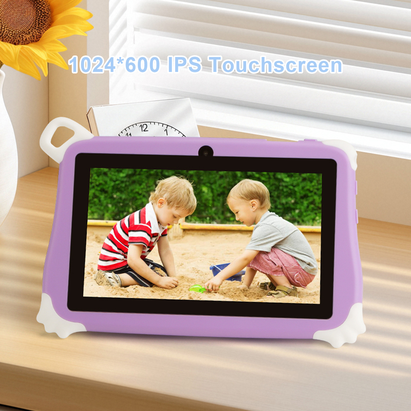 Tablette pour enfants C Idea Android 15 8+256 Go, tablette éducative Kidspad avec application conviviale CM86 violet