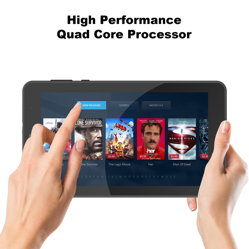 C idée Tablette Wifi de 7 pouces avec boîtier 8+256GB stockage processeur quad core 600x1024 IPS écran tactile CM516 noir