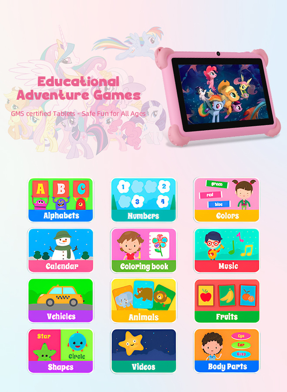 C Idea 7 pouces Android 14 tablette éducative intelligente pour les étudiants CM88 rose