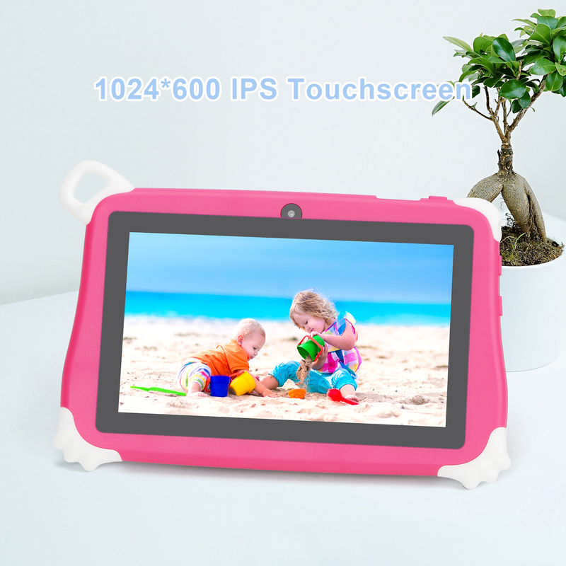 Tablette pour enfants C Idea Android 15 8+256 Go, tablette éducative Kidspad avec application conviviale CM86 rose