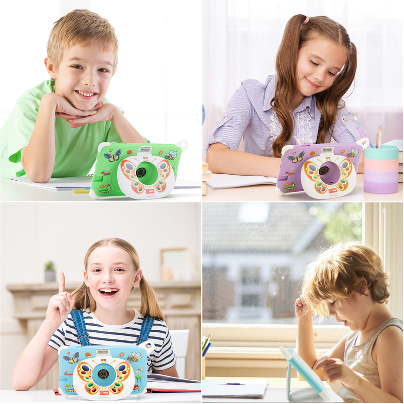 C Idée Android 15 Tablette pour enfants 8+256 Go Tablette éducative Kidspad avec APP conviviale CM86 rouge