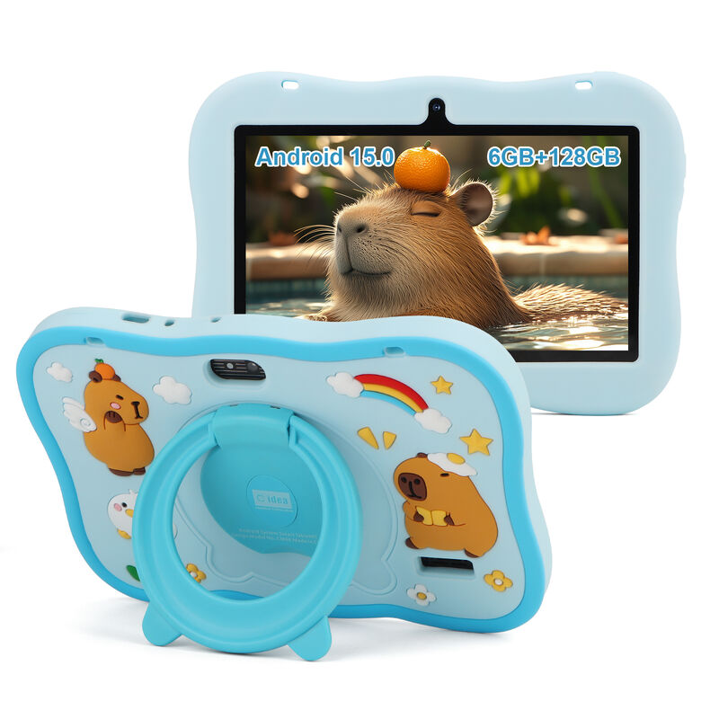 C idée Jeunesse 7 pouces Tablette Android 15 avec fente pour carte tf, WiFi, 6 Go + 128 Go, 1024 * 600 IPS incell CM66