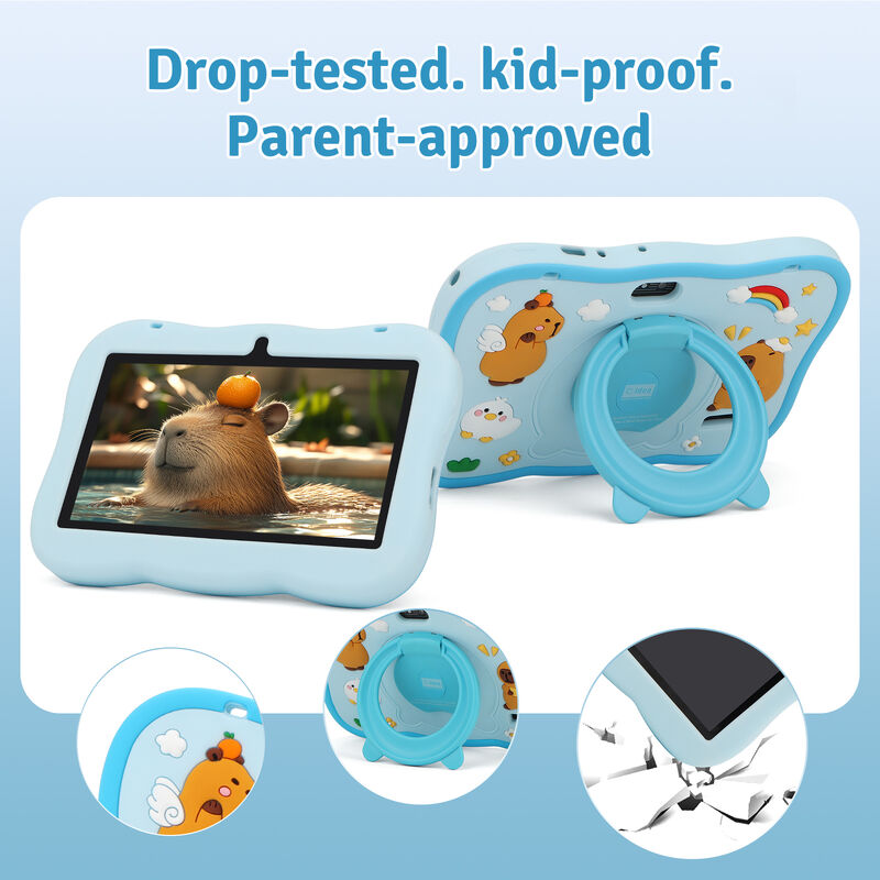 C idée Jeunesse 7 pouces Tablette Android 15 avec fente pour carte tf, WiFi, 6 Go + 128 Go, 1024 * 600 IPS incell CM66