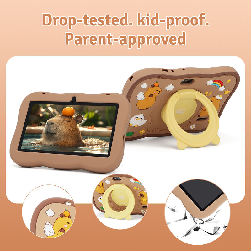 C idée Jeunesse 7 pouces Tablette Android 15 avec fente pour carte tf, WiFi, 6 Go + 128 Go, 1024 * 600 IPS incell CM66