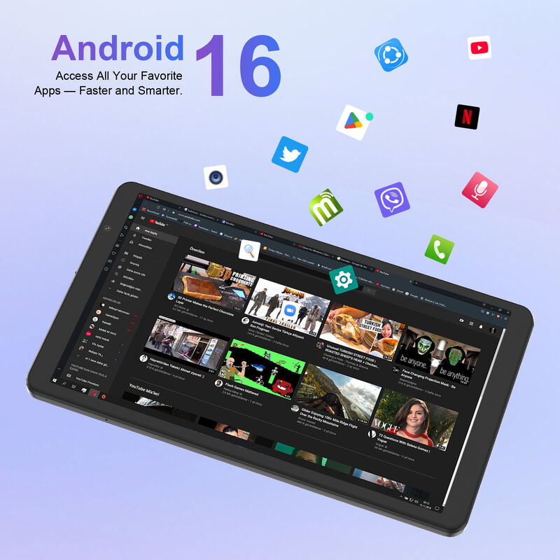 C idée 8 pouces Smart Tablet PC avec clavier 8 Go de RAM + 512 ROM 800 * 1340 IPS incell Écran tactile Affichage noir CM866