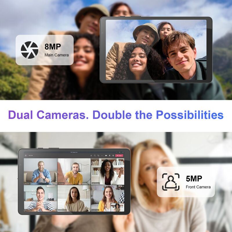 C idée 8 pouces Smart Tablet PC avec clavier 8 Go de RAM + 512 ROM 800 * 1340 IPS incell Écran tactile Affichage gris CM866