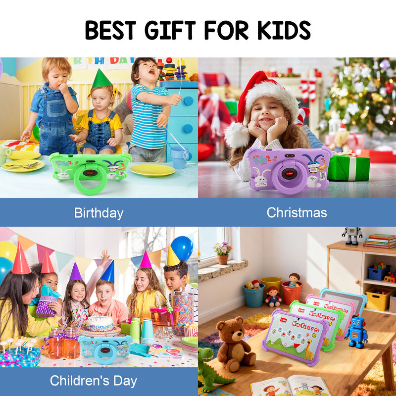 C idée Jeunesse Tablette 7 pouces Android 16 avec un emplacement pour carte tf, WiFi, 8 Go + 256 Go, 1024 * 600 CM89