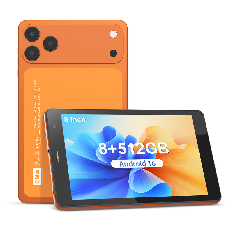 C idea 7 pouces Wifi Tablette avec Étui 8+256 Go Stockage Processeur Quad Core Écran tactile IPS 600x1024 CM517 air