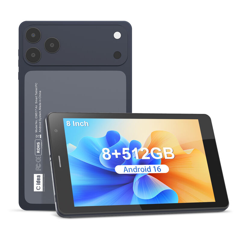 C idea 7 pouces Wifi Tablette avec Étui 8+256 Go Stockage Processeur Quad Core Écran tactile IPS 600x1024 CM517 air