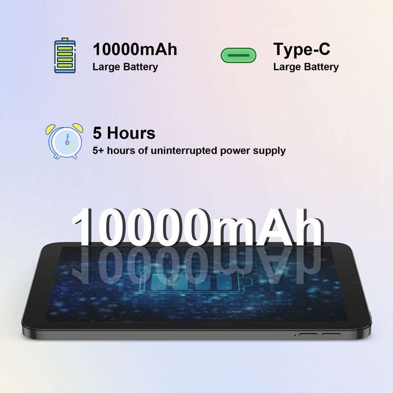 C Idea 10.1 Inch Tablet PC avec SIM WIFI Tablet Android pour l'éducation CM10017air Noir