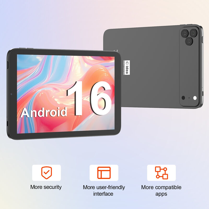 C Idea 10.1 Inch Tablet PC avec SIM WIFI Tablet Android pour l'éducation CM10017air Noir
