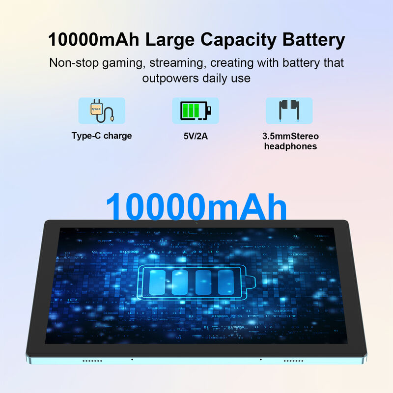 C Idea 10.1 Inch Tablet PC Qualcomm Android Tablet pour l'éducation CM9000ultra Bleu