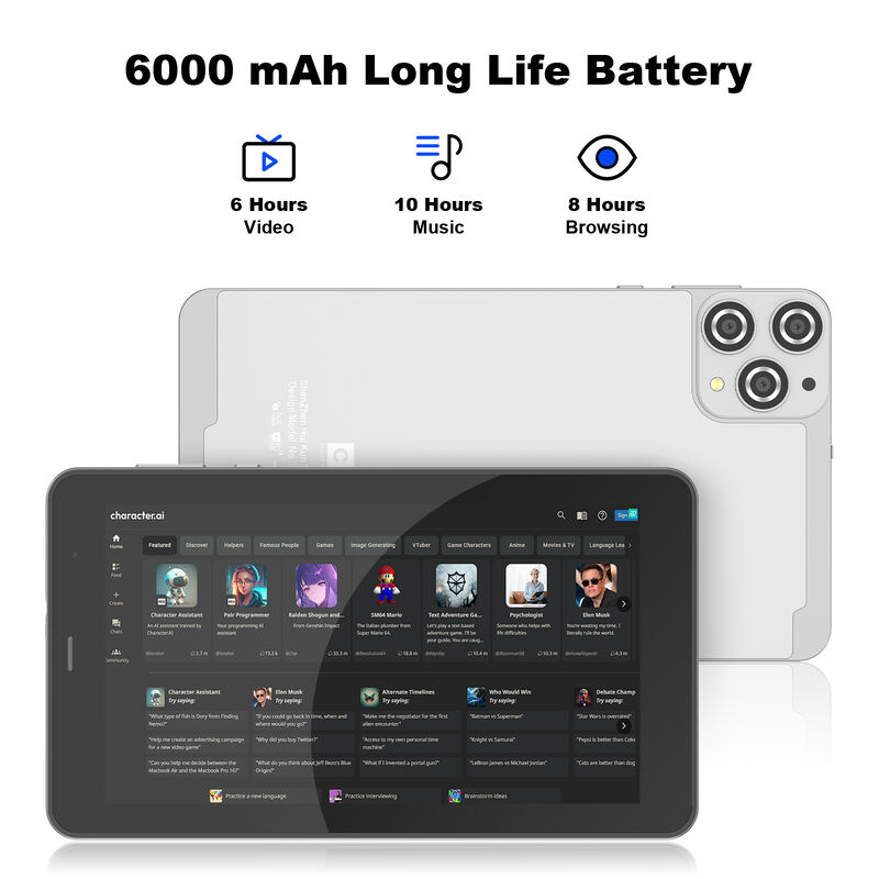 C Idea Mini Système Android 7 pouces WiFi 5G Tablettes éducatives pour les étudiants CM516