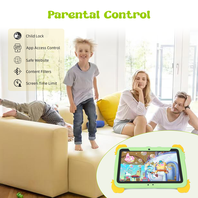 Tablette Android C Idea 10,1 pouces 4 Go RAM 64 Go ROM Kidspad P1100