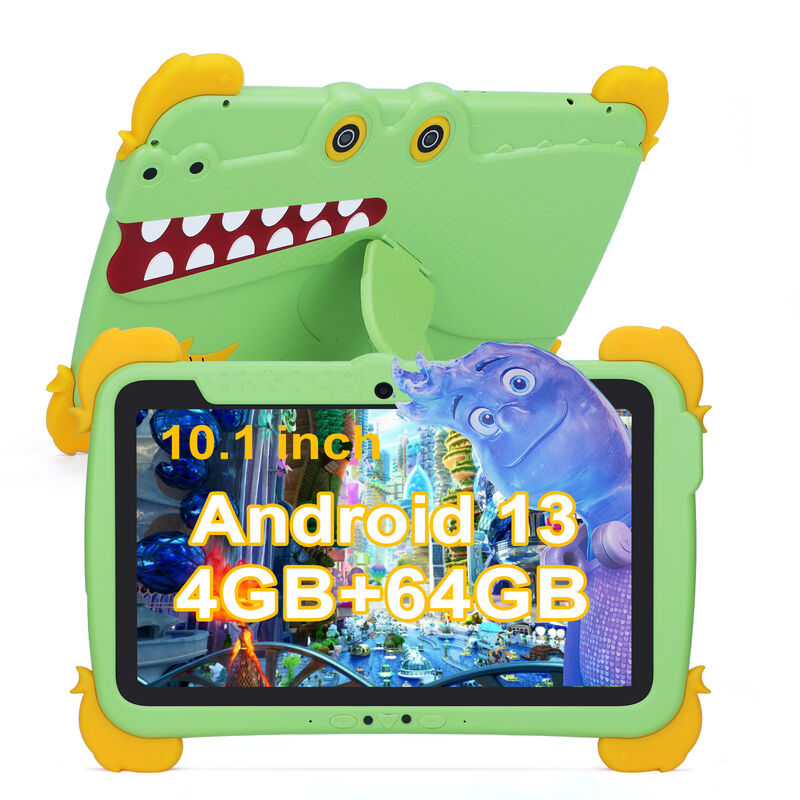 C idée Tab pour enfants 10.1 pouces Android 13 Tablette pour enfant 4 Go de RAM 64 Go de ROM Protection oculaire Écran tactile pour les enfants de 3 à 8 ans