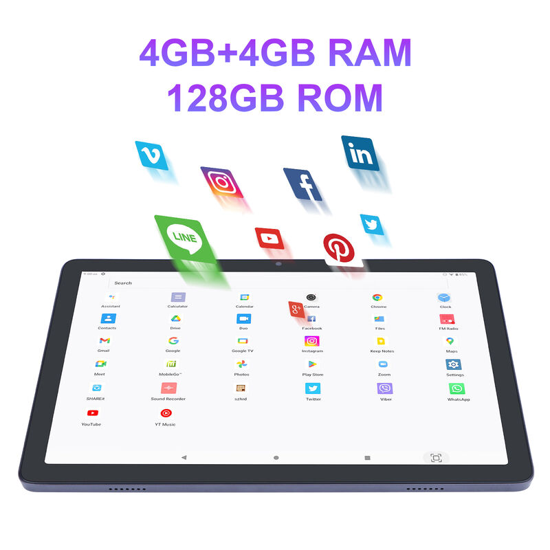 C Idea Tablette Android FHD 1200 * 1920 Avec une batterie de 6000 mAh 10,1 pouces Tablette PC P1250