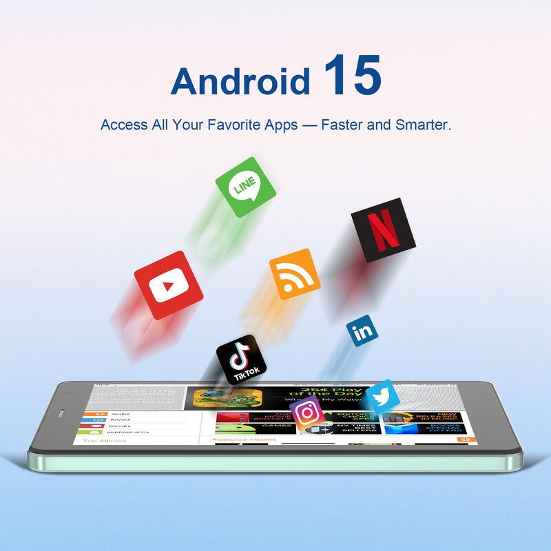 C Idea Tablette WiFi 8 pouces avec étui, 8 + 512 Go de stockage, processeur Octa Core, écran tactile HD IPS 1280x800, CM826 Ultra vert